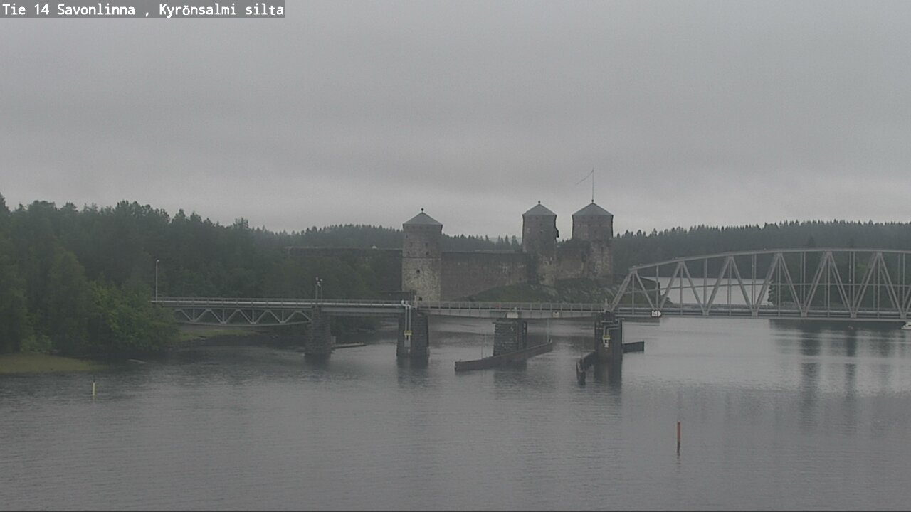 Weather Camera Image Väg 14 Nyslott, Kyrönsalmi, Savonlinna, Etelä-Savo
