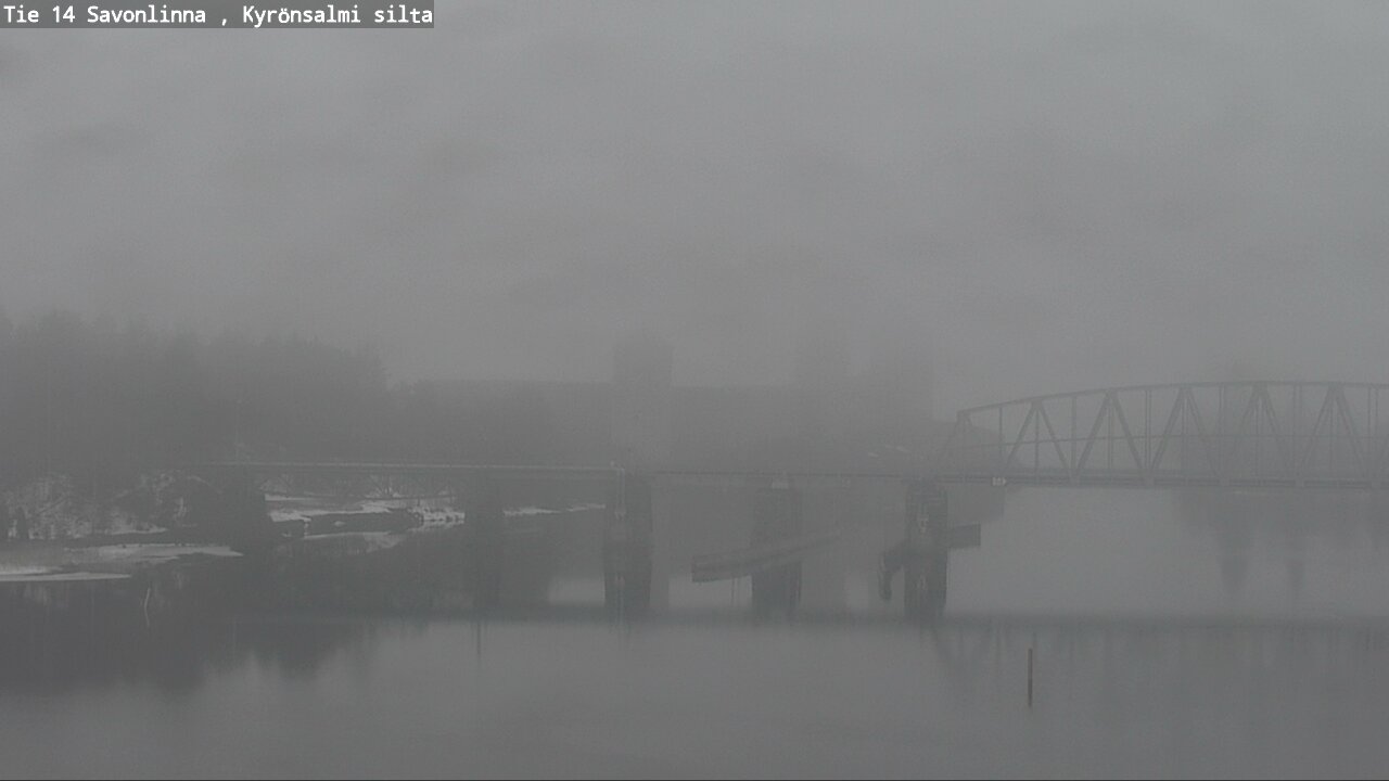 Weather Camera Image Väg 14 Nyslott, Kyrönsalmi, Savonlinna, Etelä-Savo