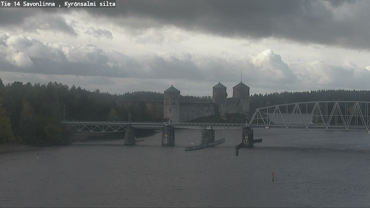 Weather Camera Image Road 14 Savonlinna, Kyrönsalmi, Savonlinna, Etelä-Savo