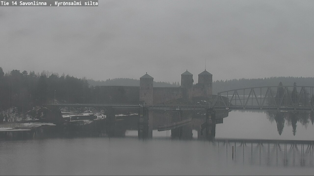 Weather Camera Image Road 14 Savonlinna, Kyrönsalmi, Savonlinna, Etelä-Savo