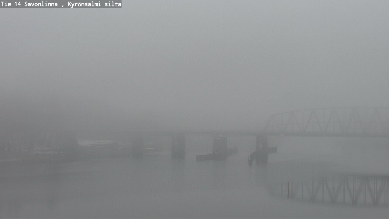 Weather Camera Image Väg 14 Nyslott, Kyrönsalmi, Savonlinna, Etelä-Savo