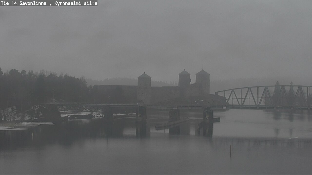 Weather Camera Image Väg 14 Nyslott, Kyrönsalmi, Savonlinna, Etelä-Savo