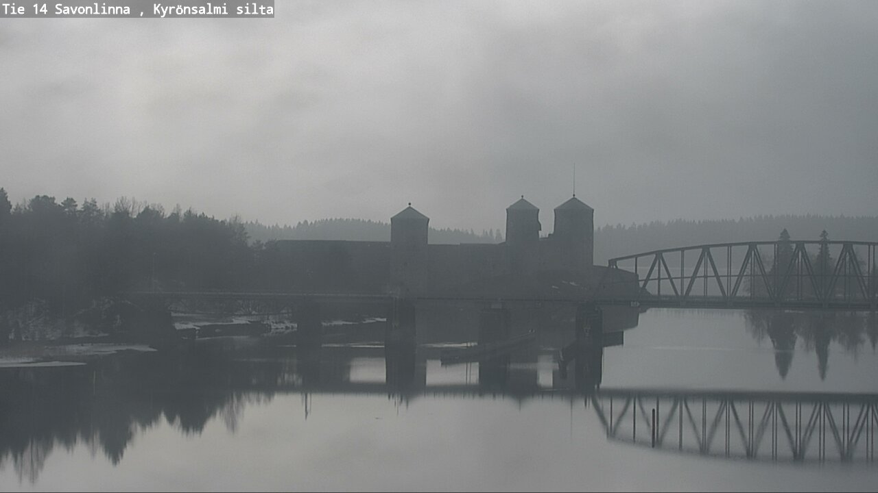 Weather Camera Image Road 14 Savonlinna, Kyrönsalmi, Savonlinna, Etelä-Savo