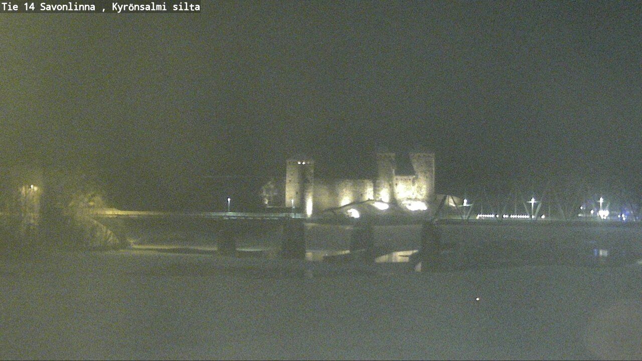 Weather Camera Image Väg 14 Nyslott, Kyrönsalmi, Savonlinna, Etelä-Savo