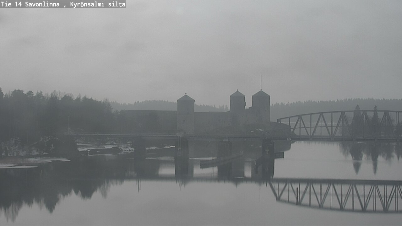 Weather Camera Image Road 14 Savonlinna, Kyrönsalmi, Savonlinna, Etelä-Savo