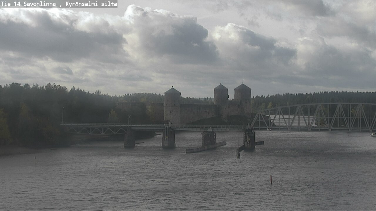 Weather Camera Image Road 14 Savonlinna, Kyrönsalmi, Savonlinna, Etelä-Savo