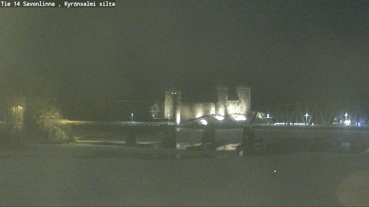 Weather Camera Image Väg 14 Nyslott, Kyrönsalmi, Savonlinna, Etelä-Savo
