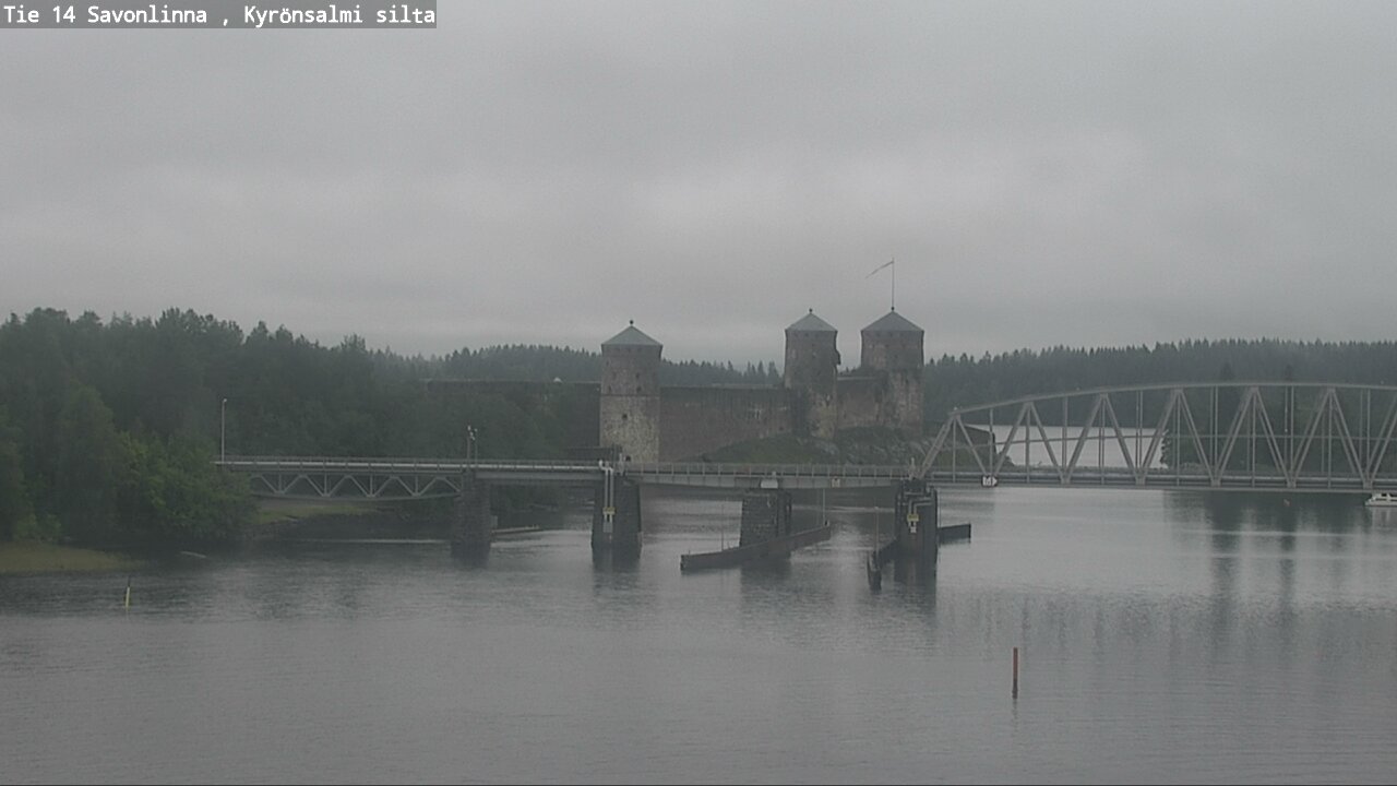 Weather Camera Image Road 14 Savonlinna, Kyrönsalmi, Savonlinna, Etelä-Savo