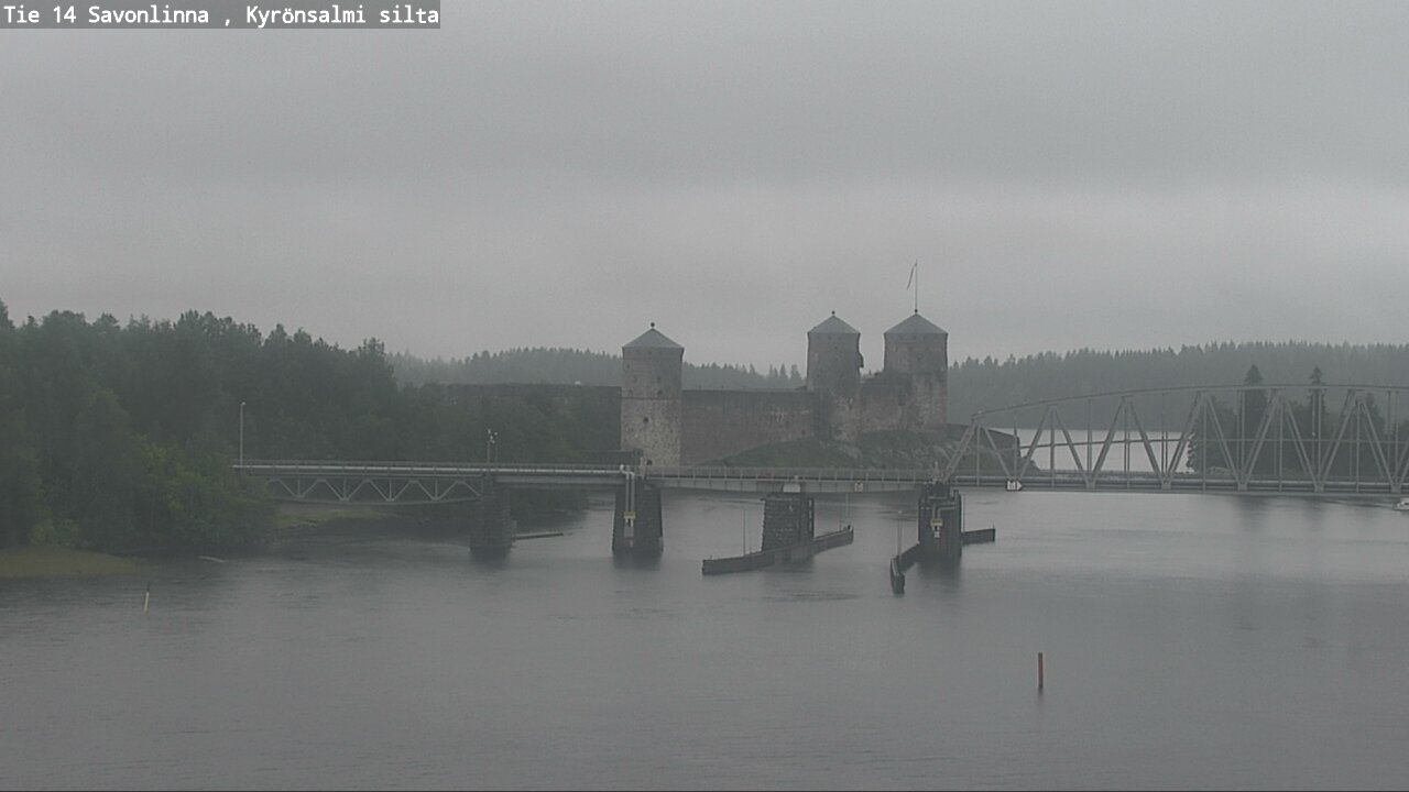 Weather Camera Image Road 14 Savonlinna, Kyrönsalmi, Savonlinna, Etelä-Savo