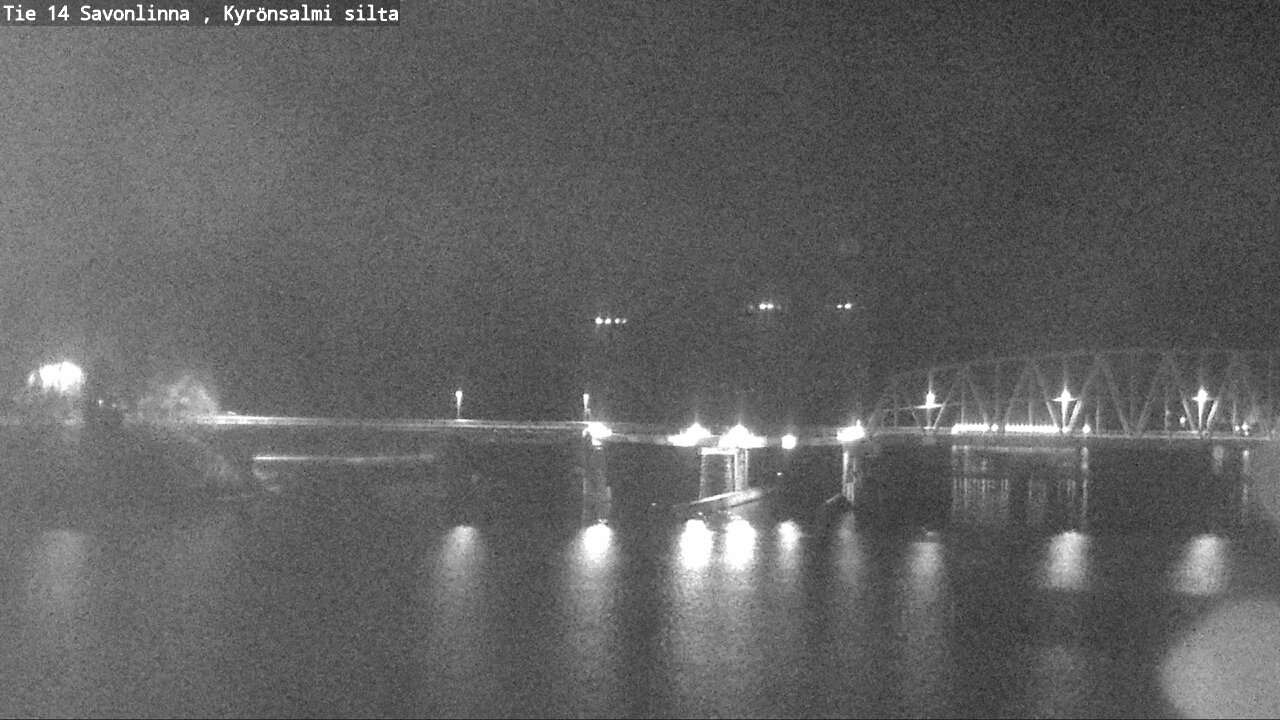 Weather Camera Image Road 14 Savonlinna, Kyrönsalmi, Savonlinna, Etelä-Savo