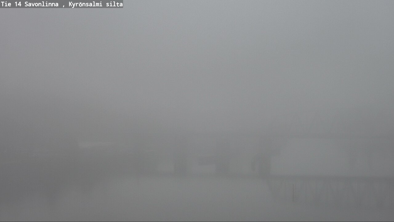 Weather Camera Image Väg 14 Nyslott, Kyrönsalmi, Savonlinna, Etelä-Savo