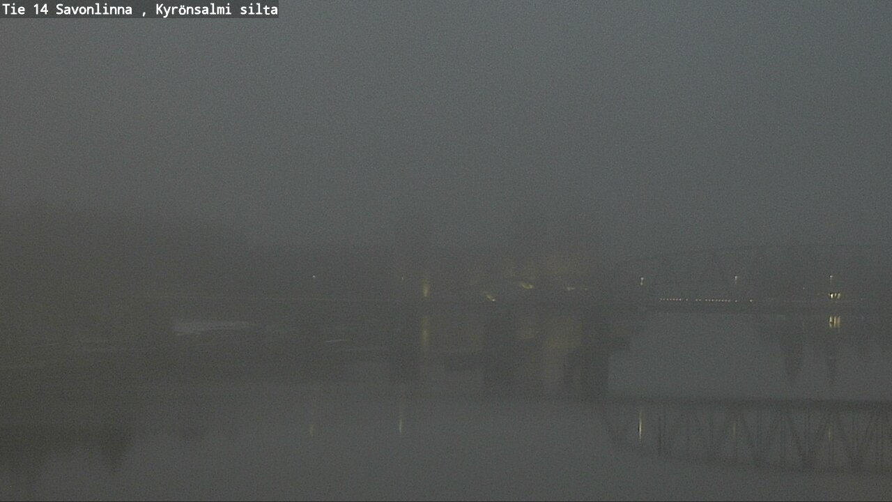 Weather Camera Image Väg 14 Nyslott, Kyrönsalmi, Savonlinna, Etelä-Savo