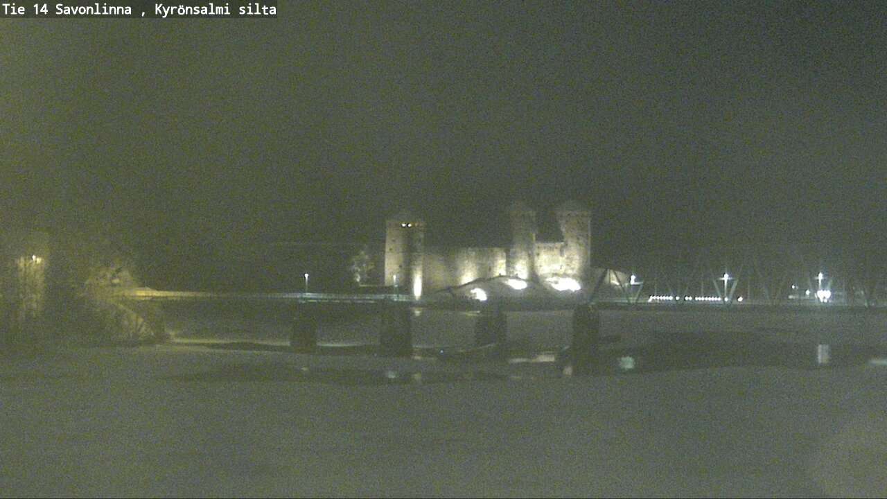 Weather Camera Image Väg 14 Nyslott, Kyrönsalmi, Savonlinna, Etelä-Savo