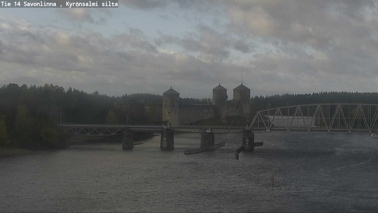 Weather Camera Image Väg 14 Nyslott, Kyrönsalmi, Savonlinna, Etelä-Savo