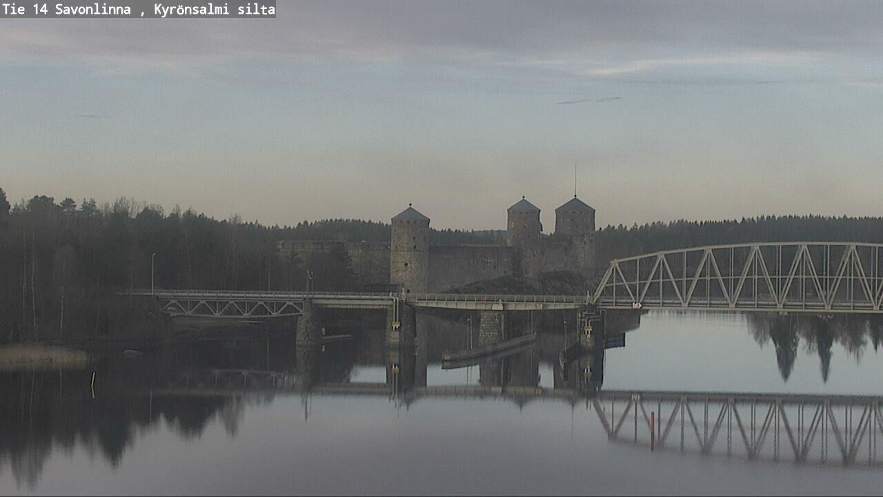 Weather Camera Image Väg 14 Nyslott, Kyrönsalmi, Savonlinna, Etelä-Savo