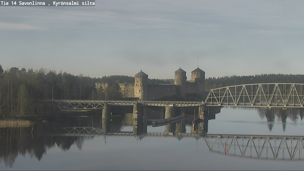 Weather Camera Image Väg 14 Nyslott, Kyrönsalmi, Savonlinna, Etelä-Savo
