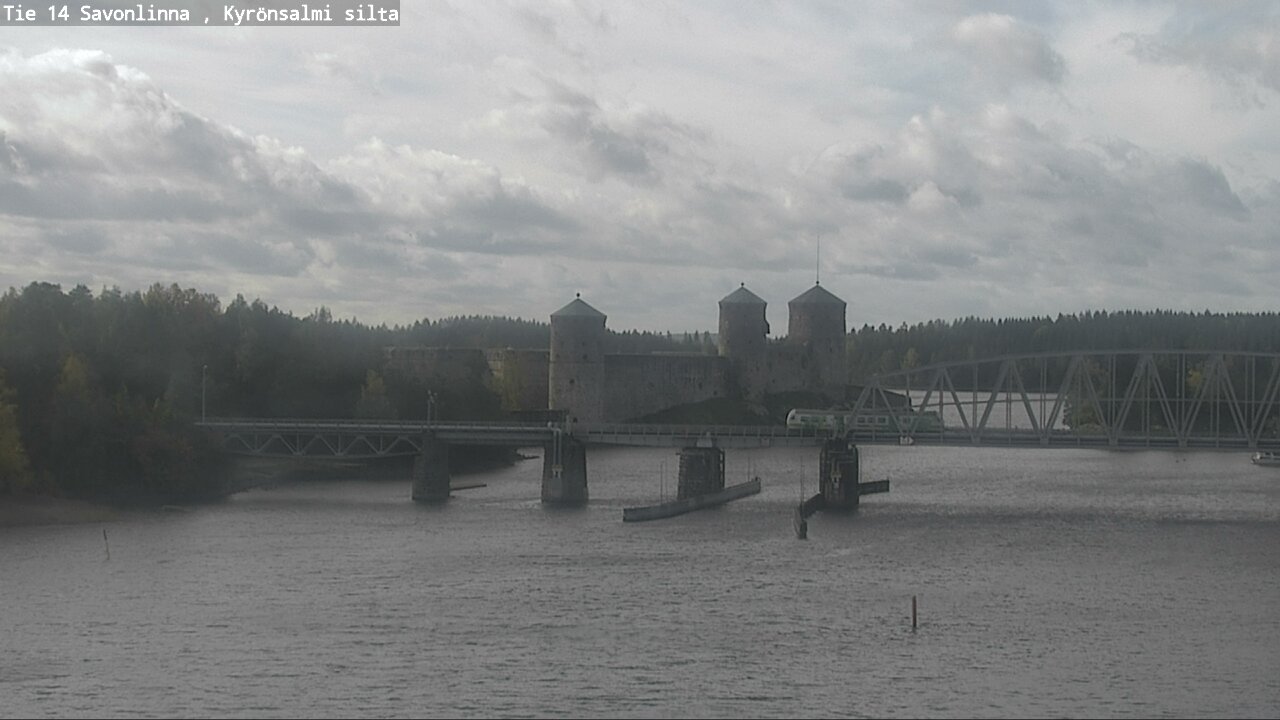 Weather Camera Image Road 14 Savonlinna, Kyrönsalmi, Savonlinna, Etelä-Savo