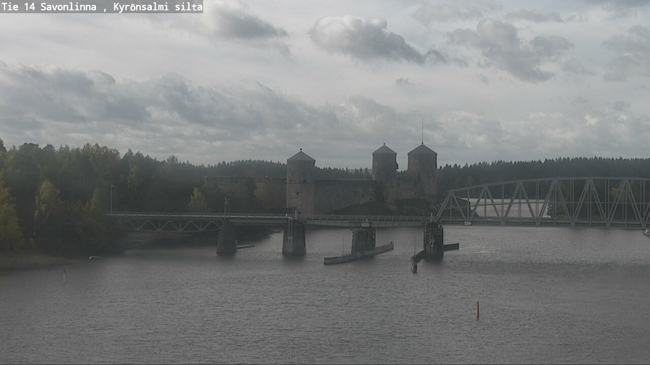 Weather Camera Image Road 14 Savonlinna, Kyrönsalmi, Savonlinna, Etelä-Savo