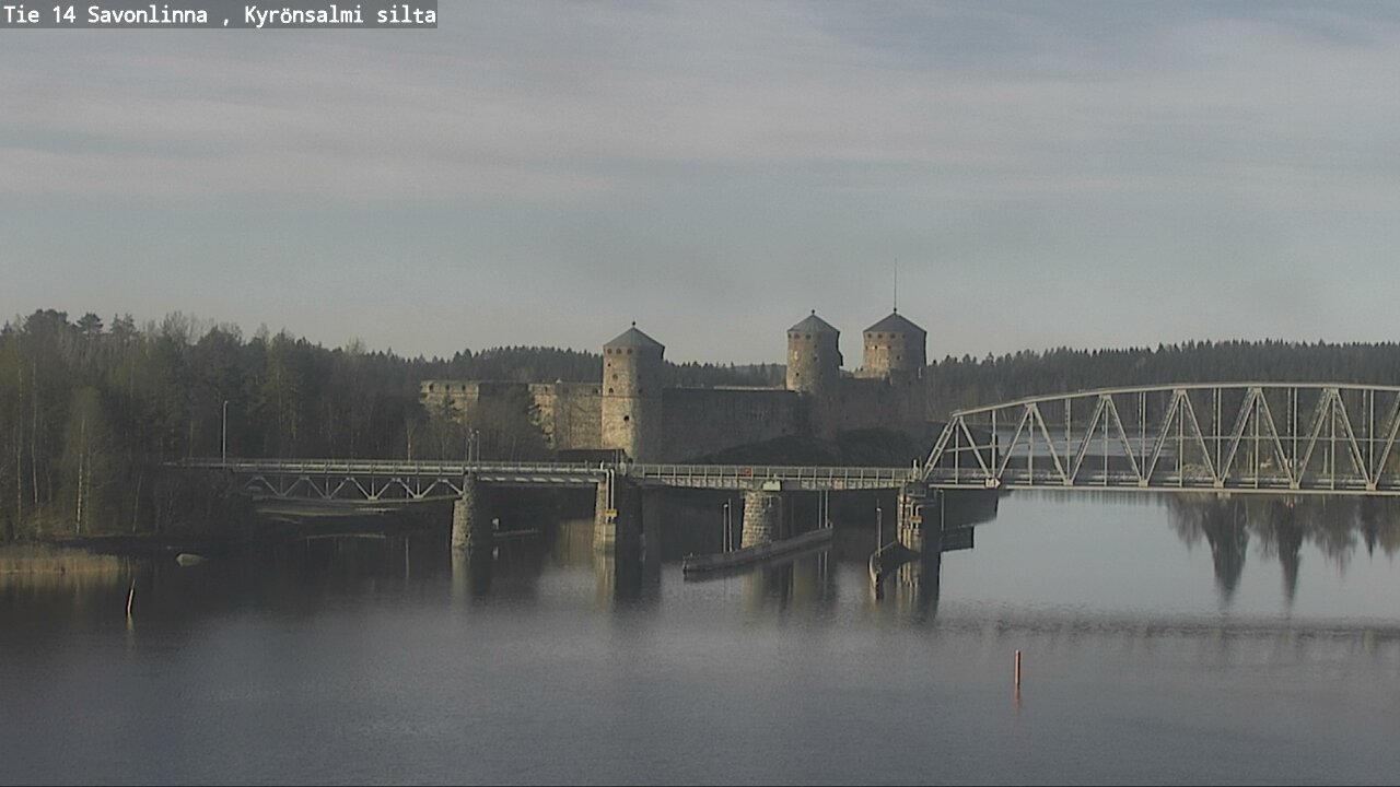 Weather Camera Image Väg 14 Nyslott, Kyrönsalmi, Savonlinna, Etelä-Savo