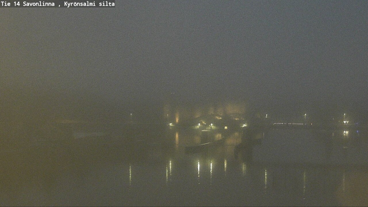 Weather Camera Image Väg 14 Nyslott, Kyrönsalmi, Savonlinna, Etelä-Savo