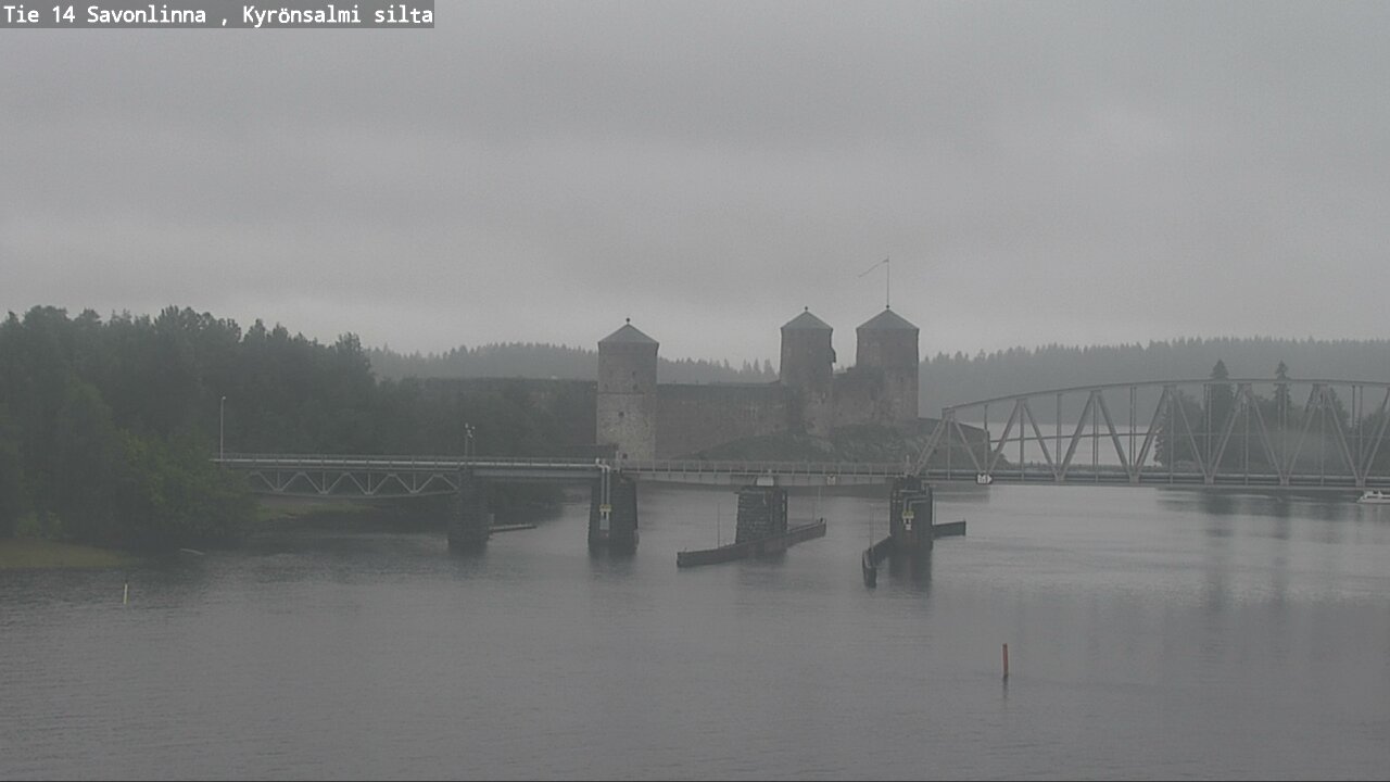 Weather Camera Image Väg 14 Nyslott, Kyrönsalmi, Savonlinna, Etelä-Savo