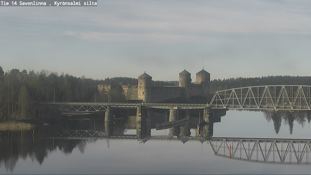 Weather Camera Image Väg 14 Nyslott, Kyrönsalmi, Savonlinna, Etelä-Savo