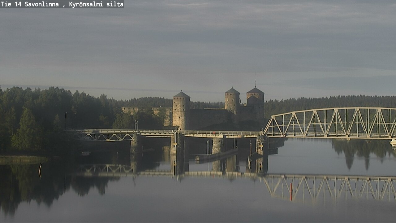 Weather Camera Image Road 14 Savonlinna, Kyrönsalmi, Savonlinna, Etelä-Savo