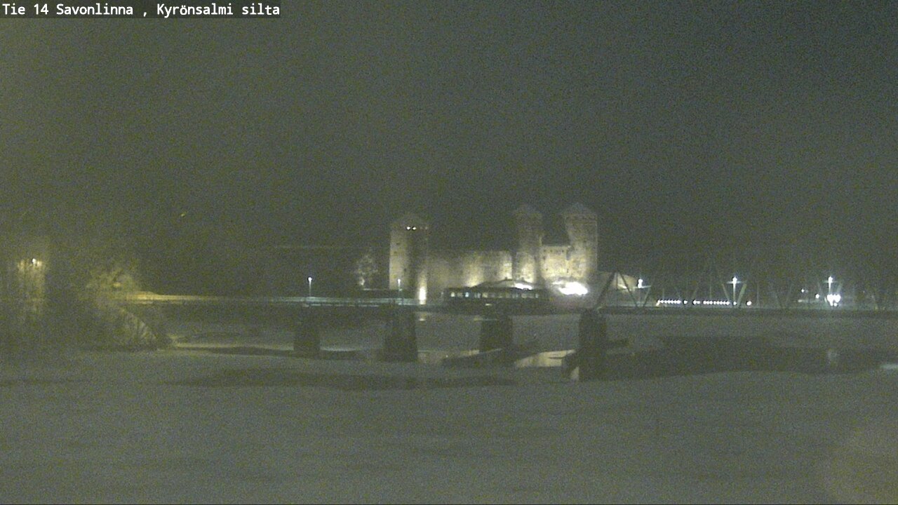 Weather Camera Image Väg 14 Nyslott, Kyrönsalmi, Savonlinna, Etelä-Savo