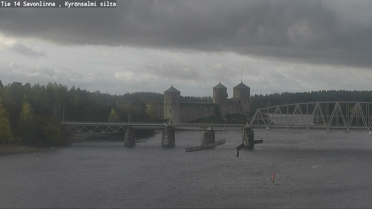 Weather Camera Image Road 14 Savonlinna, Kyrönsalmi, Savonlinna, Etelä-Savo