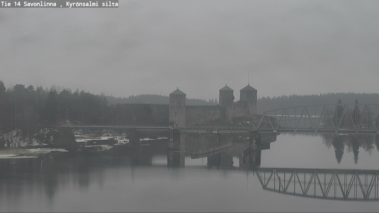 Weather Camera Image Road 14 Savonlinna, Kyrönsalmi, Savonlinna, Etelä-Savo
