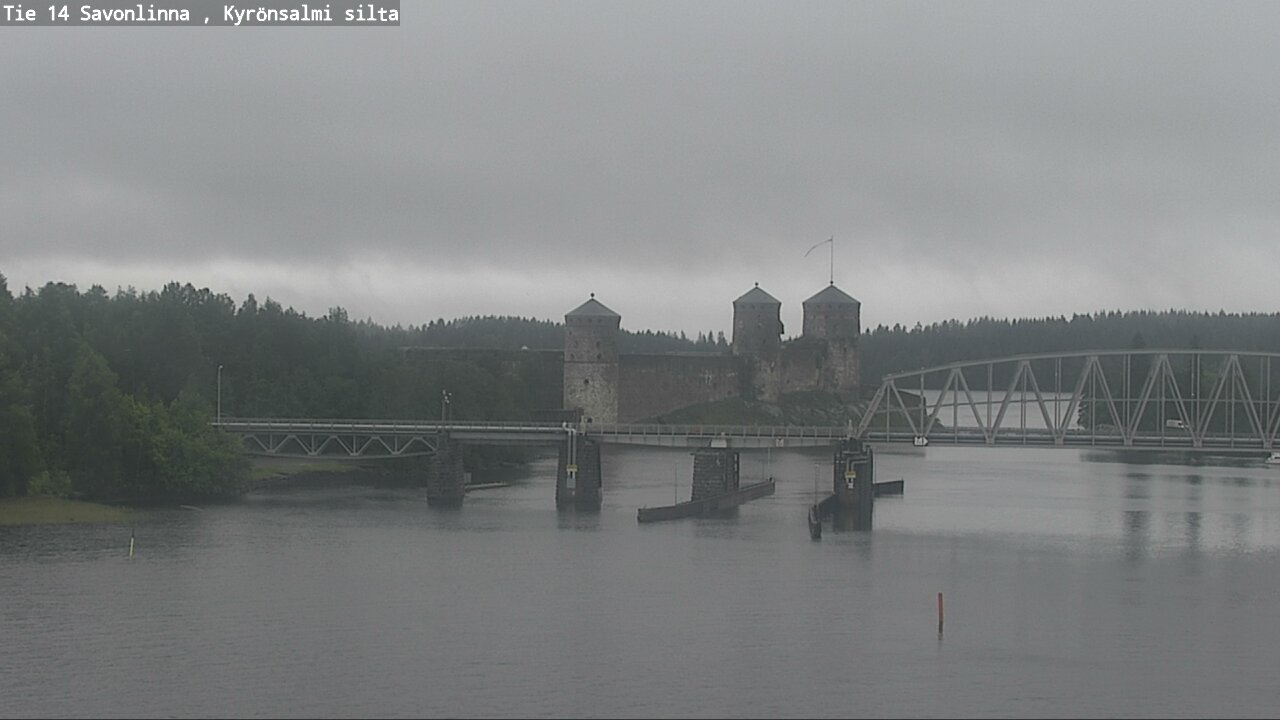Weather Camera Image Väg 14 Nyslott, Kyrönsalmi, Savonlinna, Etelä-Savo