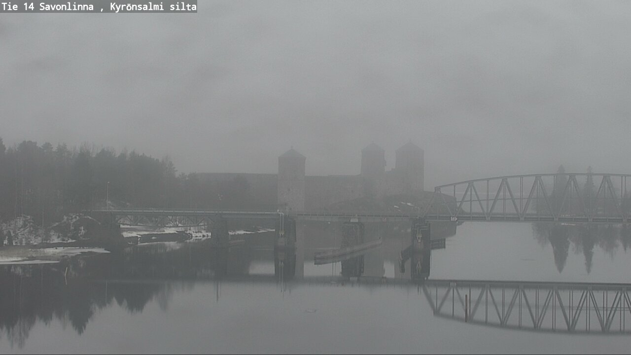 Weather Camera Image Väg 14 Nyslott, Kyrönsalmi, Savonlinna, Etelä-Savo