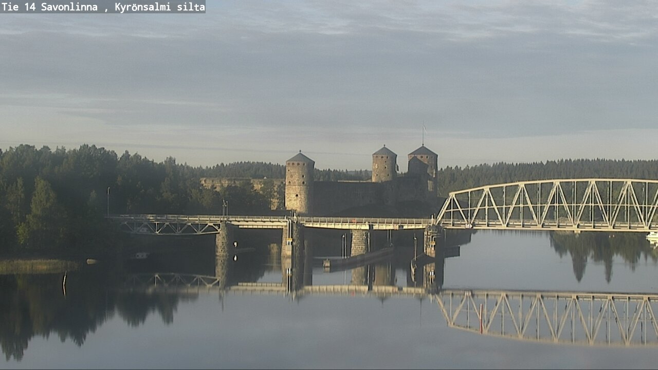 Weather Camera Image Road 14 Savonlinna, Kyrönsalmi, Savonlinna, Etelä-Savo