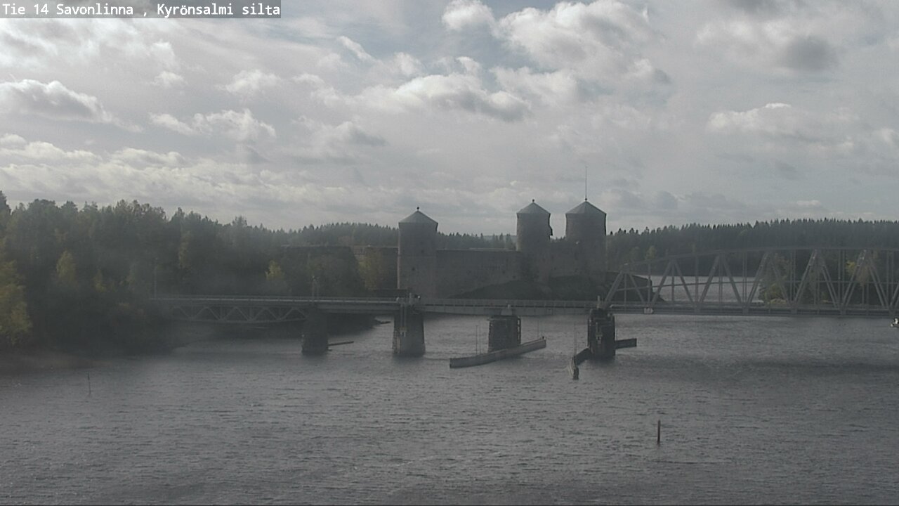 Weather Camera Image Road 14 Savonlinna, Kyrönsalmi, Savonlinna, Etelä-Savo