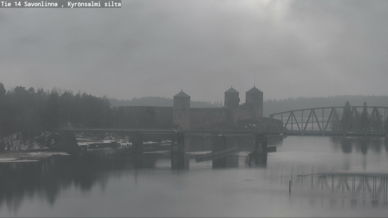 Weather Camera Image Väg 14 Nyslott, Kyrönsalmi, Savonlinna, Etelä-Savo