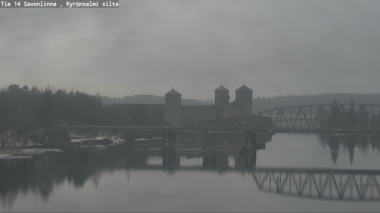 Weather Camera Image Väg 14 Nyslott, Kyrönsalmi, Savonlinna, Etelä-Savo