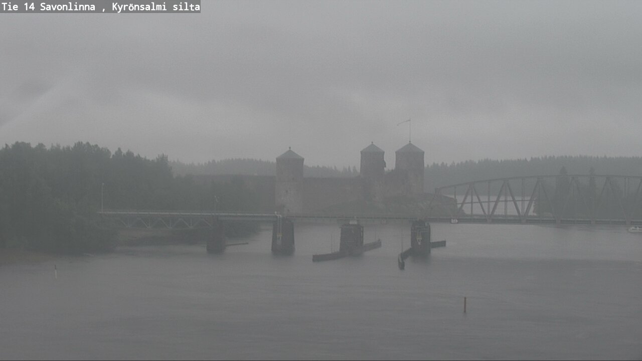 Weather Camera Image Road 14 Savonlinna, Kyrönsalmi, Savonlinna, Etelä-Savo