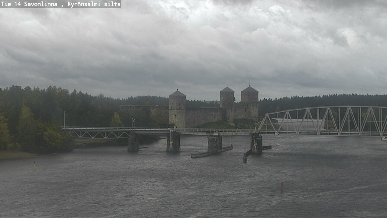 Weather Camera Image Road 14 Savonlinna, Kyrönsalmi, Savonlinna, Etelä-Savo
