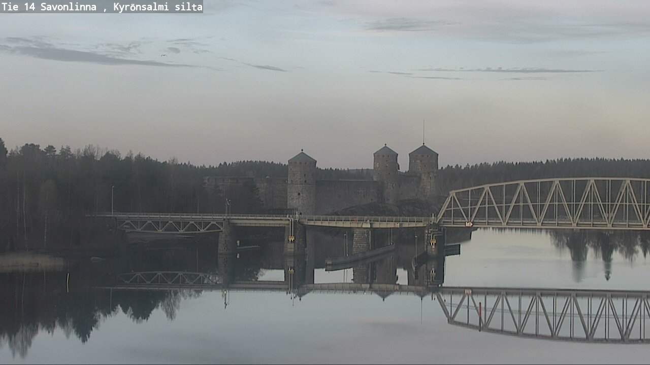 Weather Camera Image Väg 14 Nyslott, Kyrönsalmi, Savonlinna, Etelä-Savo
