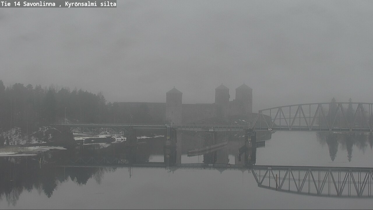 Weather Camera Image Väg 14 Nyslott, Kyrönsalmi, Savonlinna, Etelä-Savo