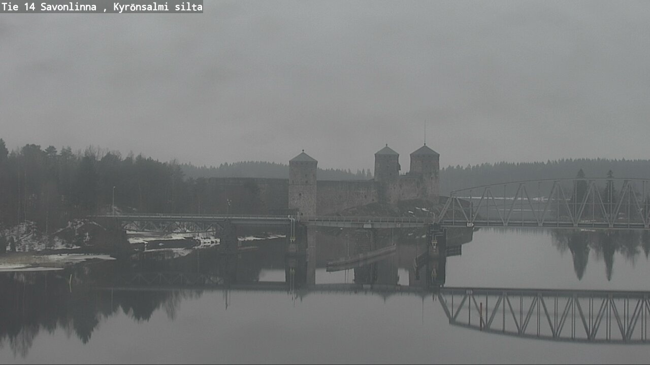 Weather Camera Image Road 14 Savonlinna, Kyrönsalmi, Savonlinna, Etelä-Savo