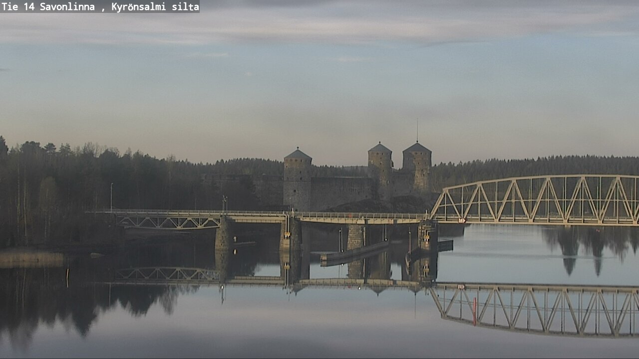 Weather Camera Image Väg 14 Nyslott, Kyrönsalmi, Savonlinna, Etelä-Savo