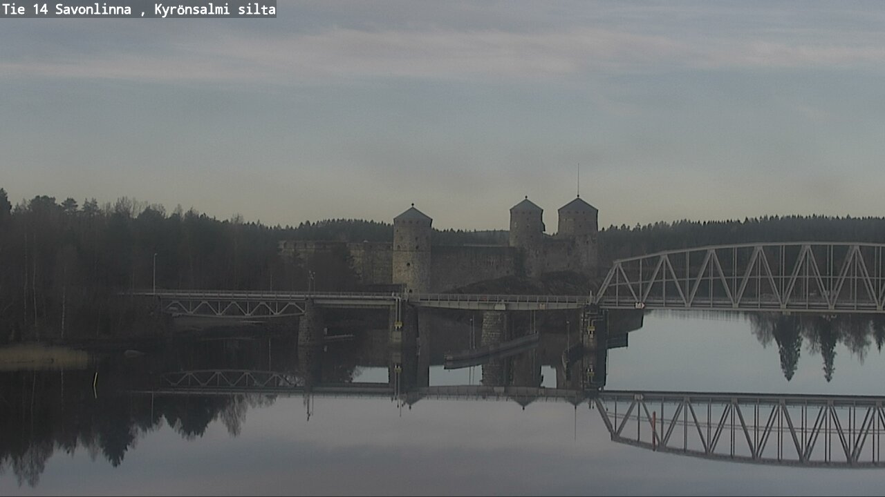 Weather Camera Image Väg 14 Nyslott, Kyrönsalmi, Savonlinna, Etelä-Savo
