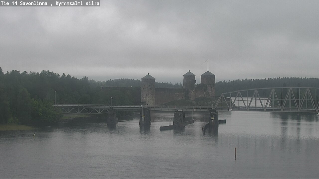 Weather Camera Image Road 14 Savonlinna, Kyrönsalmi, Savonlinna, Etelä-Savo