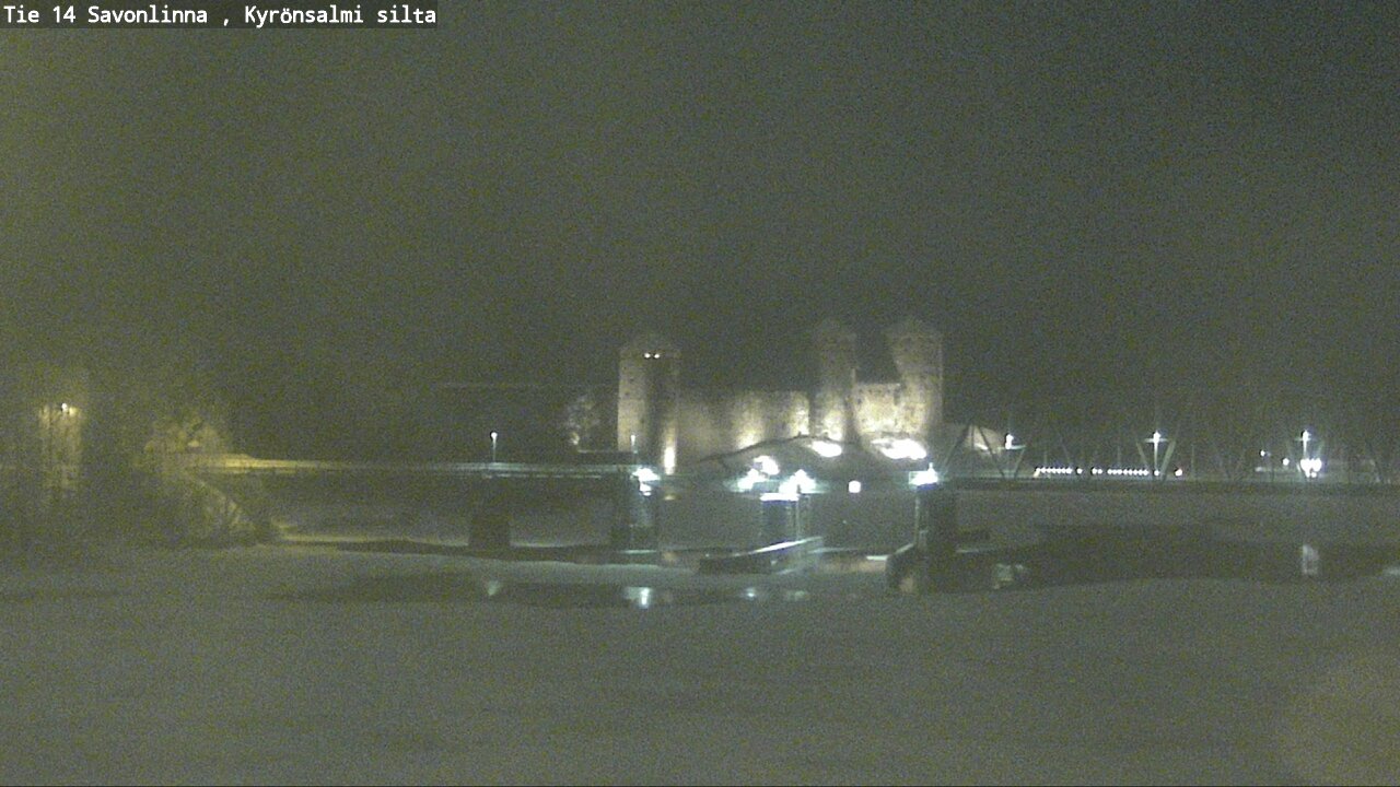 Weather Camera Image Väg 14 Nyslott, Kyrönsalmi, Savonlinna, Etelä-Savo