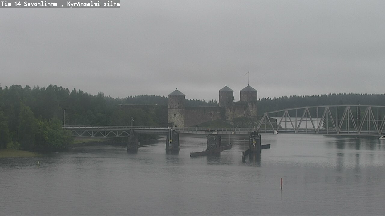 Weather Camera Image Väg 14 Nyslott, Kyrönsalmi, Savonlinna, Etelä-Savo