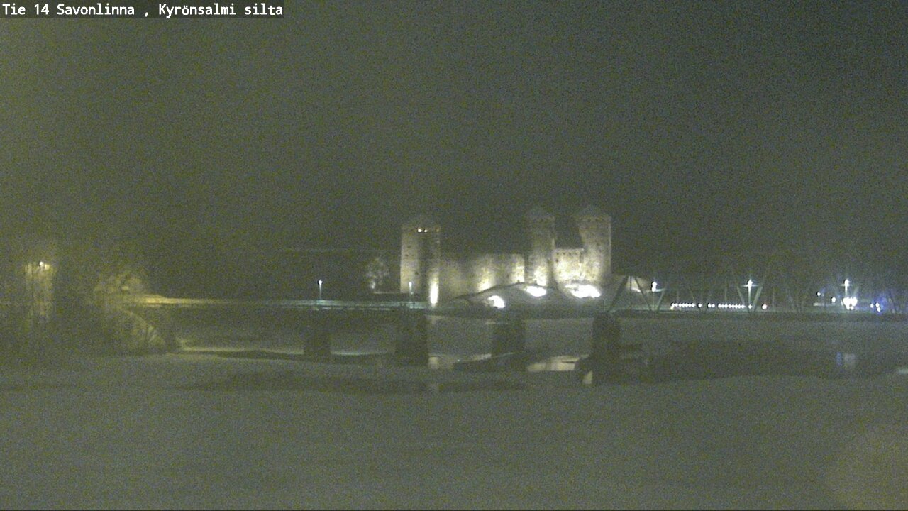 Weather Camera Image Väg 14 Nyslott, Kyrönsalmi, Savonlinna, Etelä-Savo
