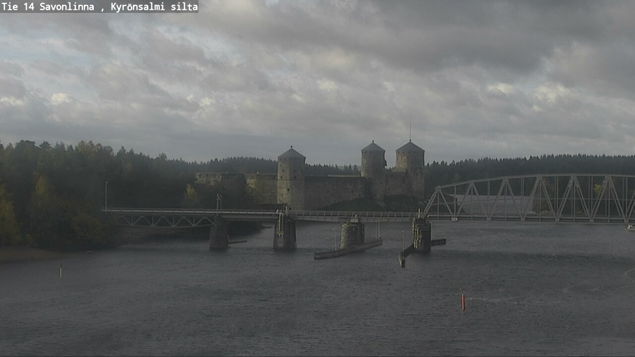 Weather Camera Image Road 14 Savonlinna, Kyrönsalmi, Savonlinna, Etelä-Savo