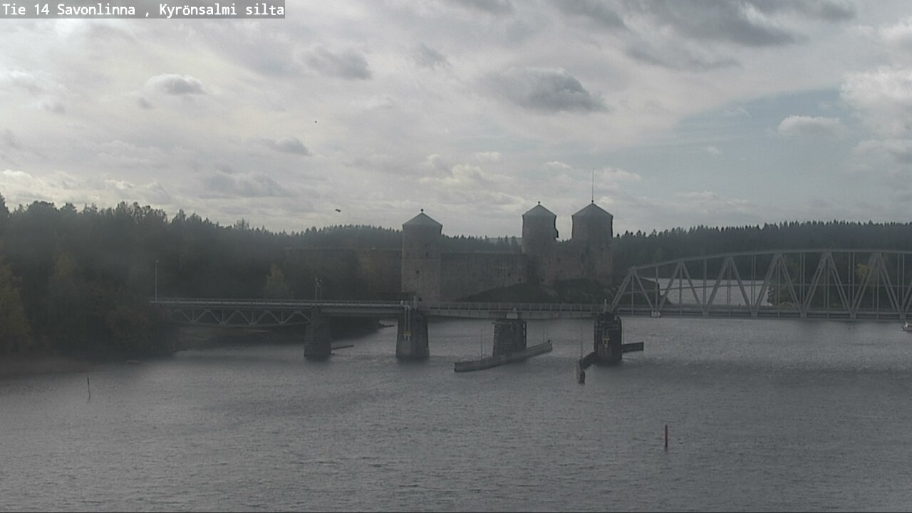 Weather Camera Image Road 14 Savonlinna, Kyrönsalmi, Savonlinna, Etelä-Savo