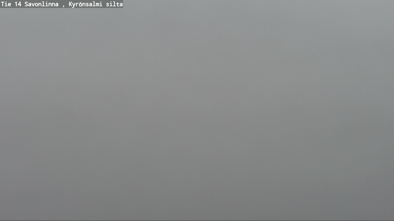 Weather Camera Image Väg 14 Nyslott, Kyrönsalmi, Savonlinna, Etelä-Savo